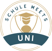 Logo Schule meets Uni final
