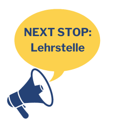 NEXT STOP_Megafon_NEU Lehrstelle logo